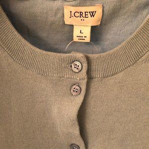 Gorgeous sea-foam colored J Crew cardigan (new)